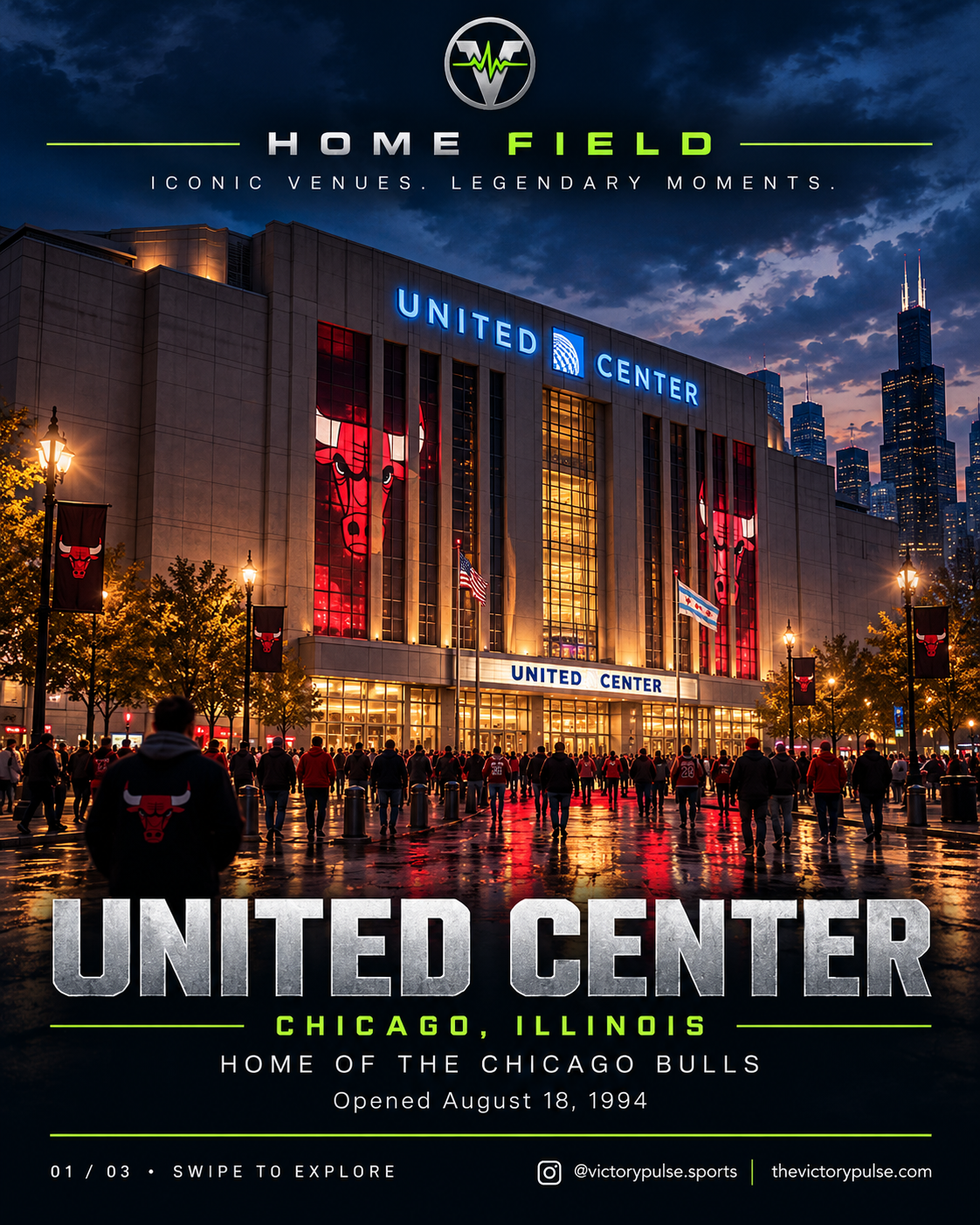 HOME FIELD: United Center in Chicago